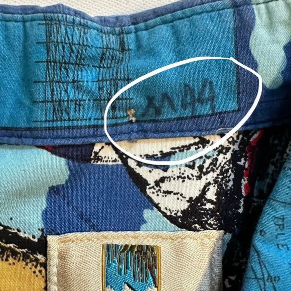 Vintage Kahala Hawaiian Islands America’s Cup Camp Shirt Large - Picture 7 of 7